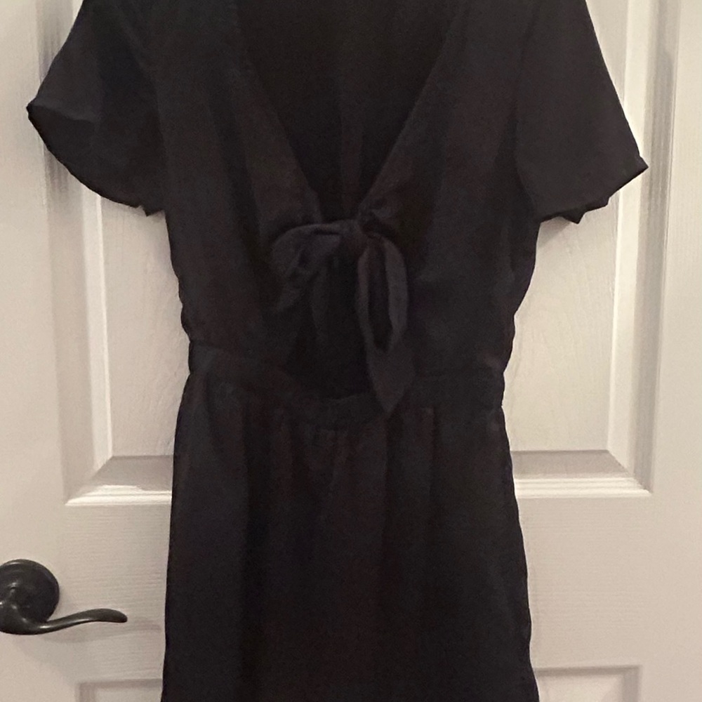 Garage Black Backless Dress